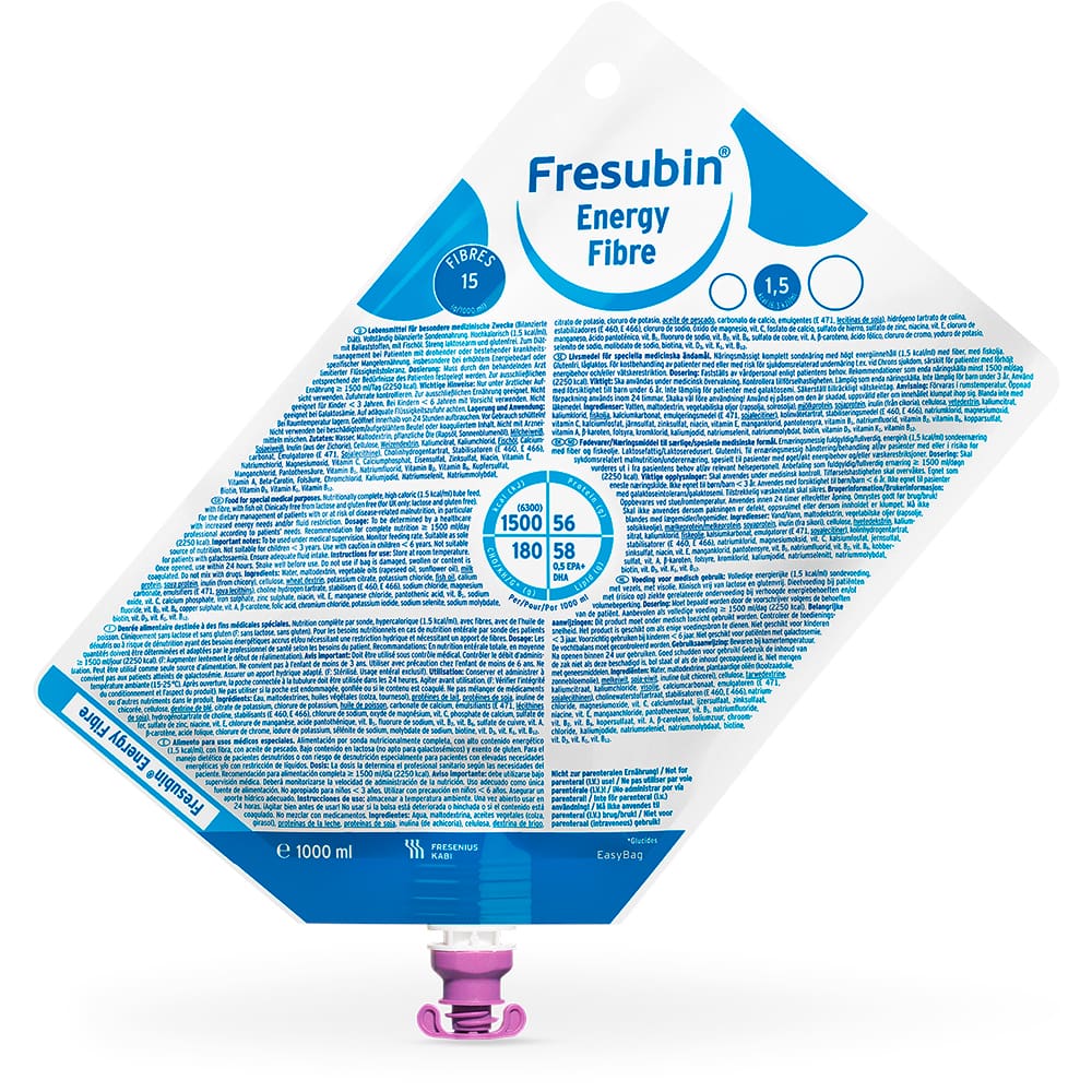 Fresubin Energy Fibre Easy Bag 8X1000 ml Flüssigkeit 8X1000 ml