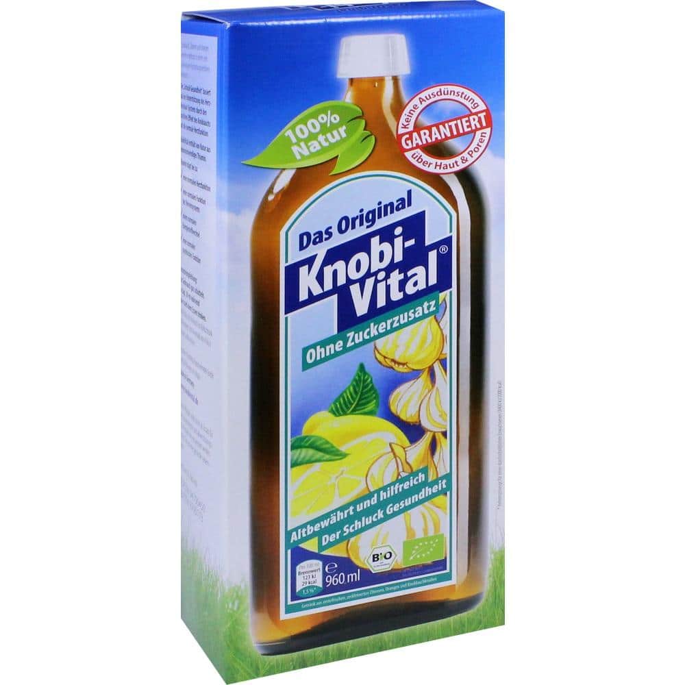 KNOBIVITAL ohne Zuckerzusatz 960 ml Flaschen