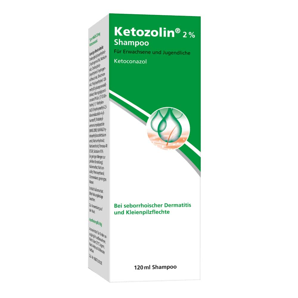 Ketozolin 2 % Shampoo 120 ml Shampoo