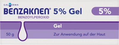 Benzaknen 5% 50 g Gel