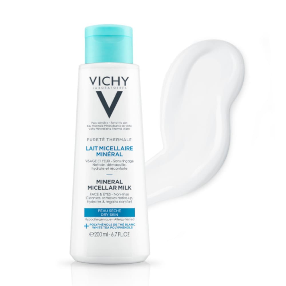 VICHY Purete Thermale Mineral Mizellen-Milch trockene Haut  200 ml Milch