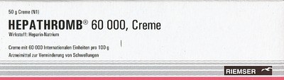 Hepathromb 60000 50 g Creme