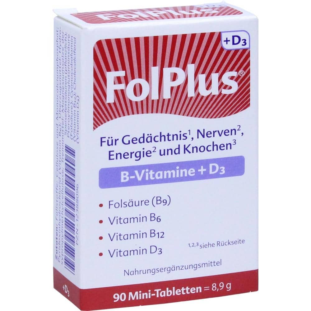 FOLPLUS+D3  90 St Tabletten