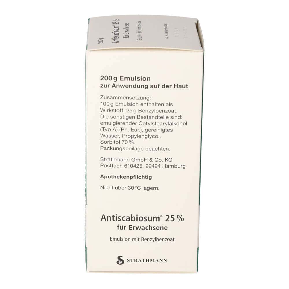 Antiscabiosum 25% 200 g Emulsion