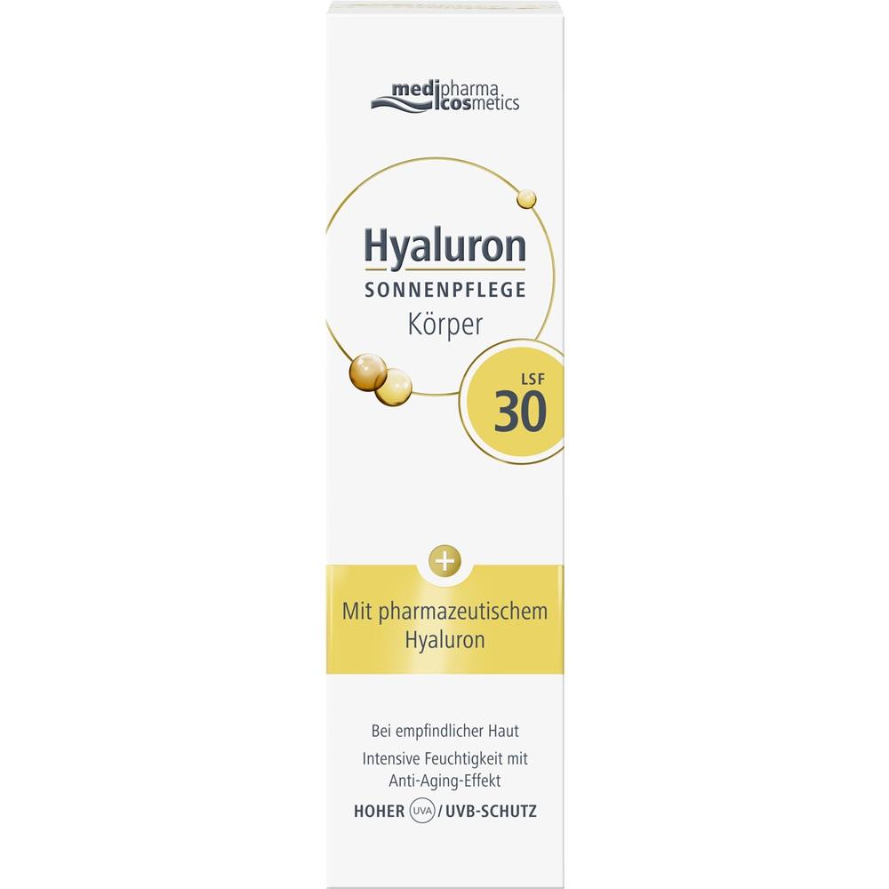 HYALURON Sonnenpflege Körper LSF 30 150 ml Creme