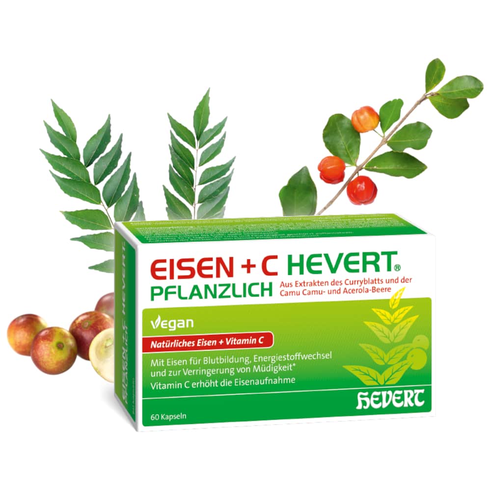 EISEN + C HEVERT pflanzlich  60 St Kapseln