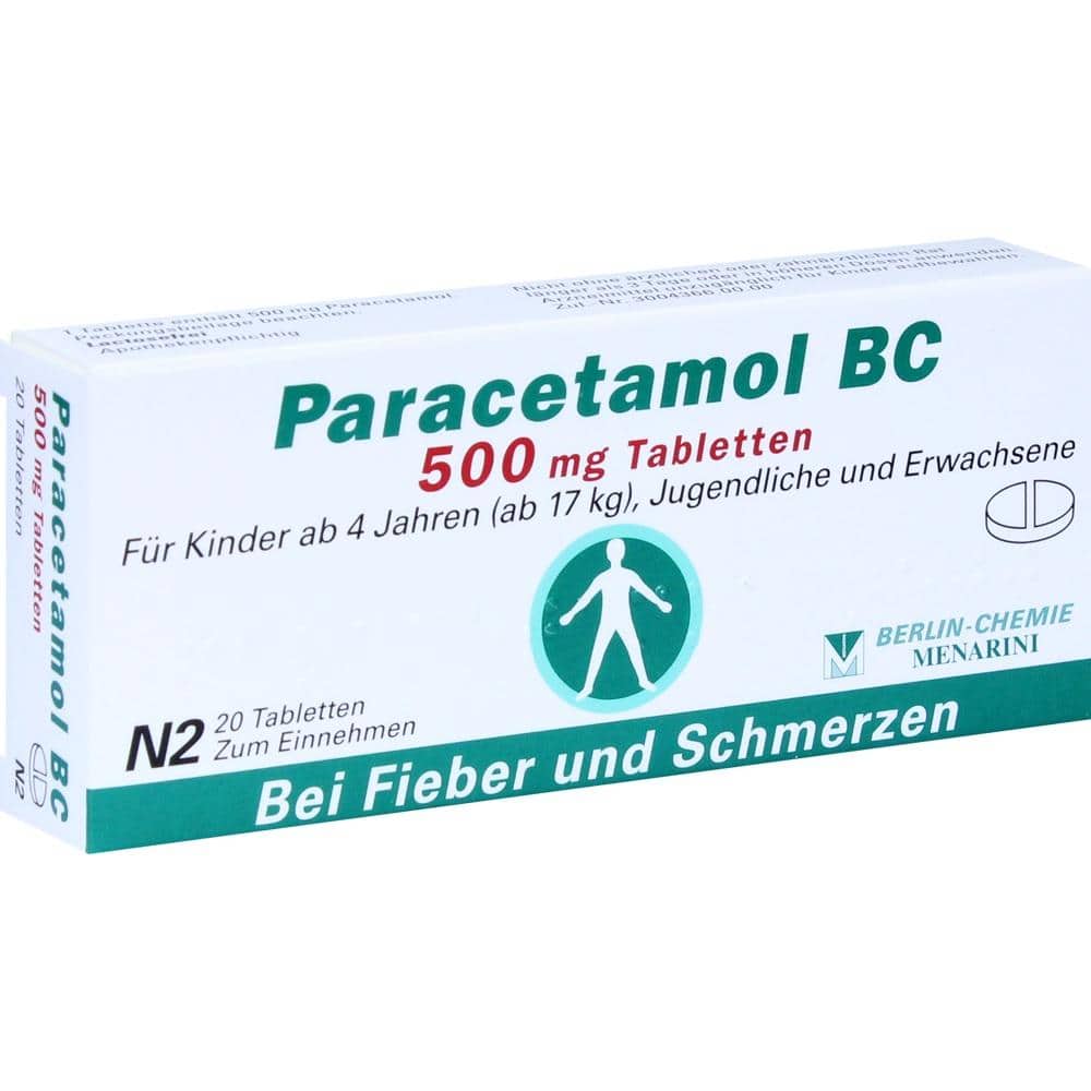 Paracetamol BC 500mg 20 St Tabletten