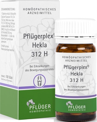 Pflügerplex Hekla 312 H 100 St Tabletten