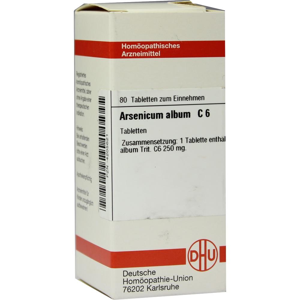 ARSENICUM ALBUM C 6 Tabletten 80 St Tabletten
