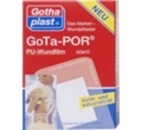GOTA-POR PU Wundfilm 7,2x5 cm steril Pflaster 5 St Pflaster