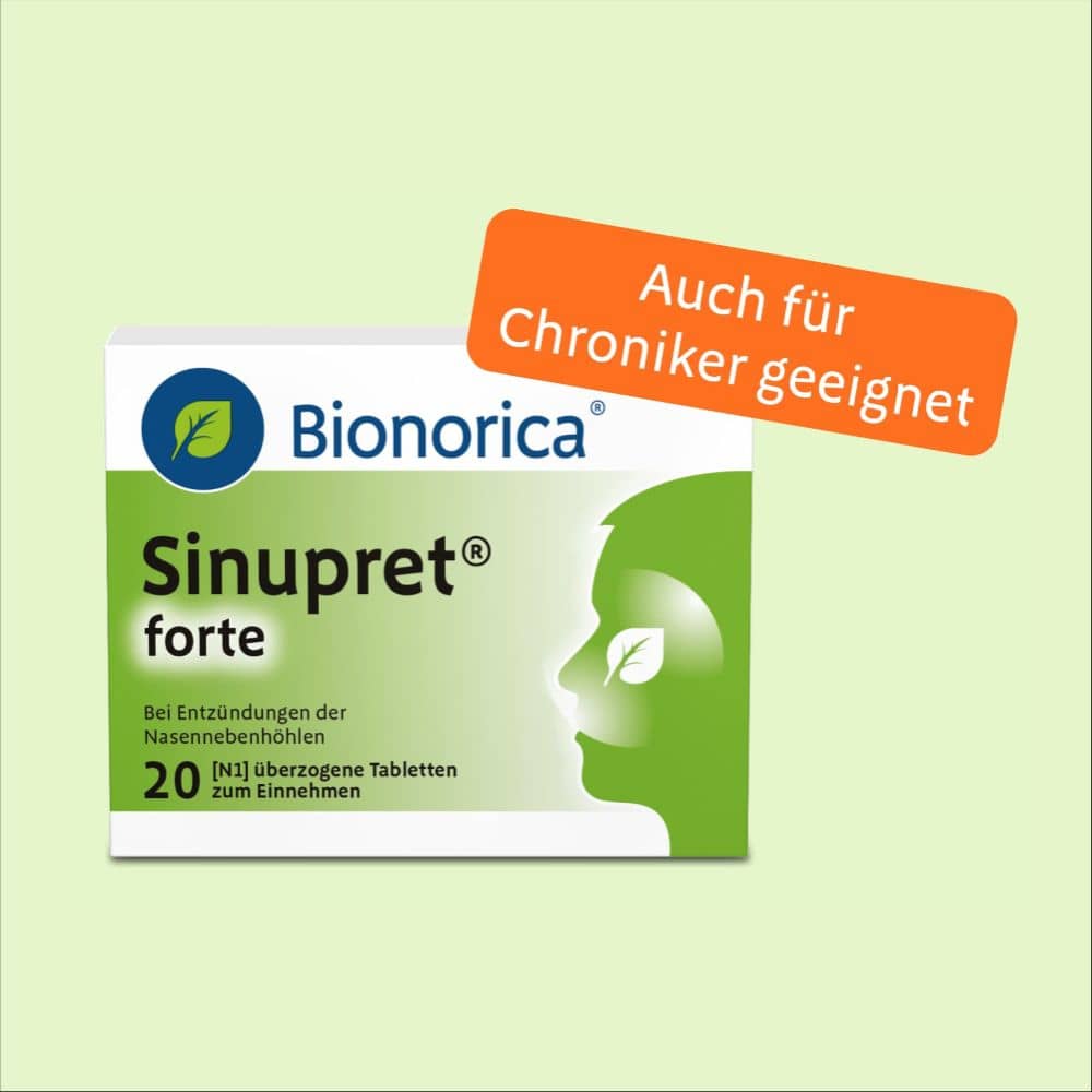 Sinupret forte  50 St Überzogene Tabletten
