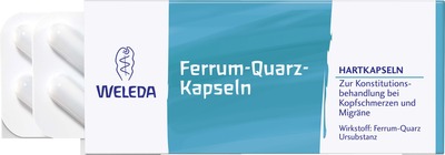 WELEDA Ferrum-Quarz-Kapseln 50 St Hartkapseln