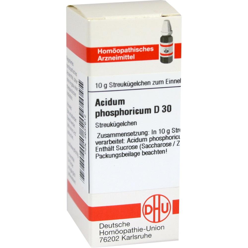 ACIDUM PHOSPHORICUM D 30 Globuli 10 g Globuli