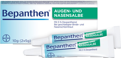 Bepanthen AUGEN- UND NASENSALBE 10 g Augen- und Nasensalbe