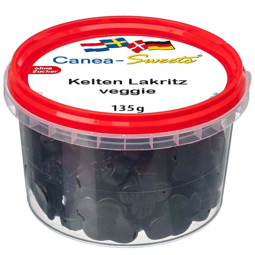 Kelten Lakritz veggie 135 g Bonbons