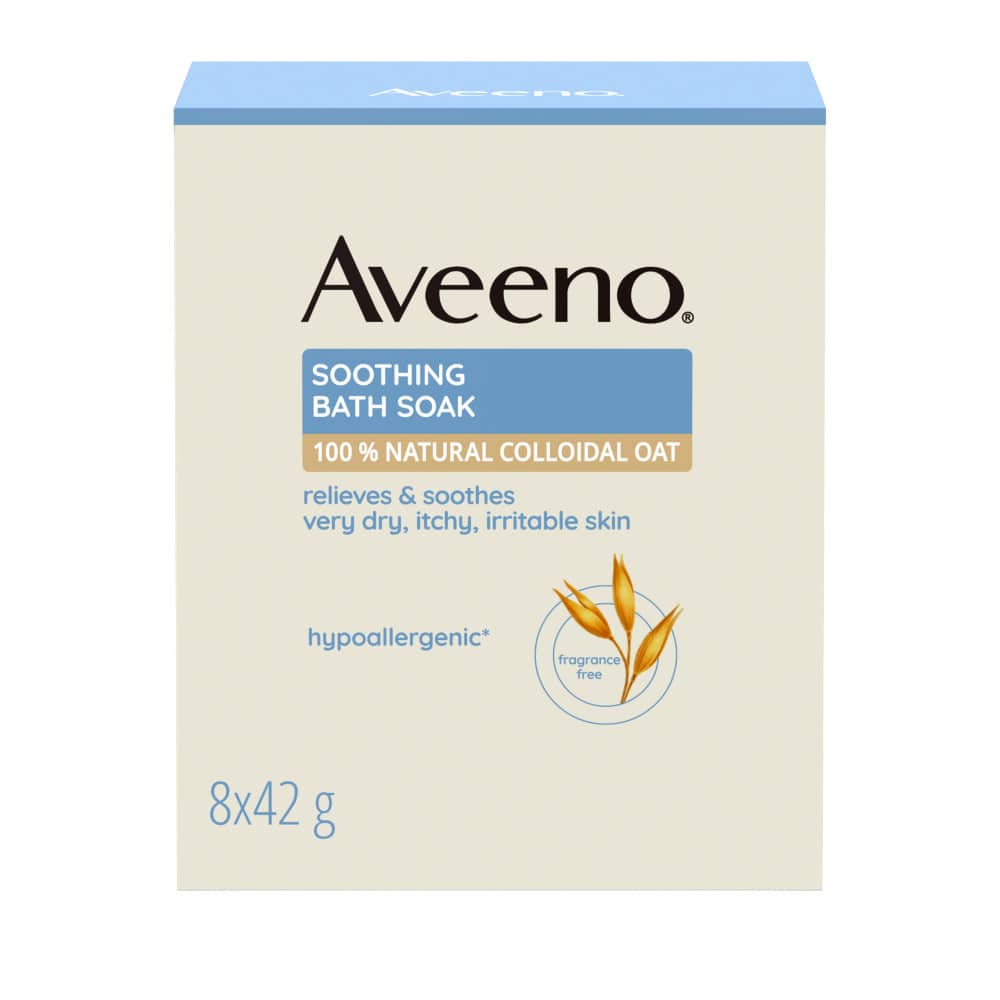 Aveeno Beruhigender Badezusatz  8X42 g Bad