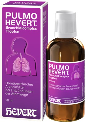 PULMO HEVERT Bronchialcomplex Tropfen 50 ml Tropfen