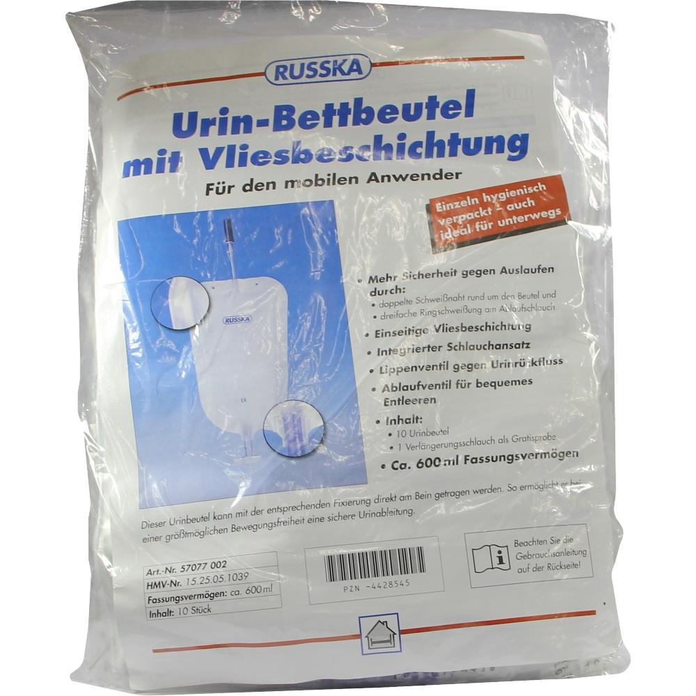 BEINBEUTEL 600 ml oval Lippenventil 10 St Beutel