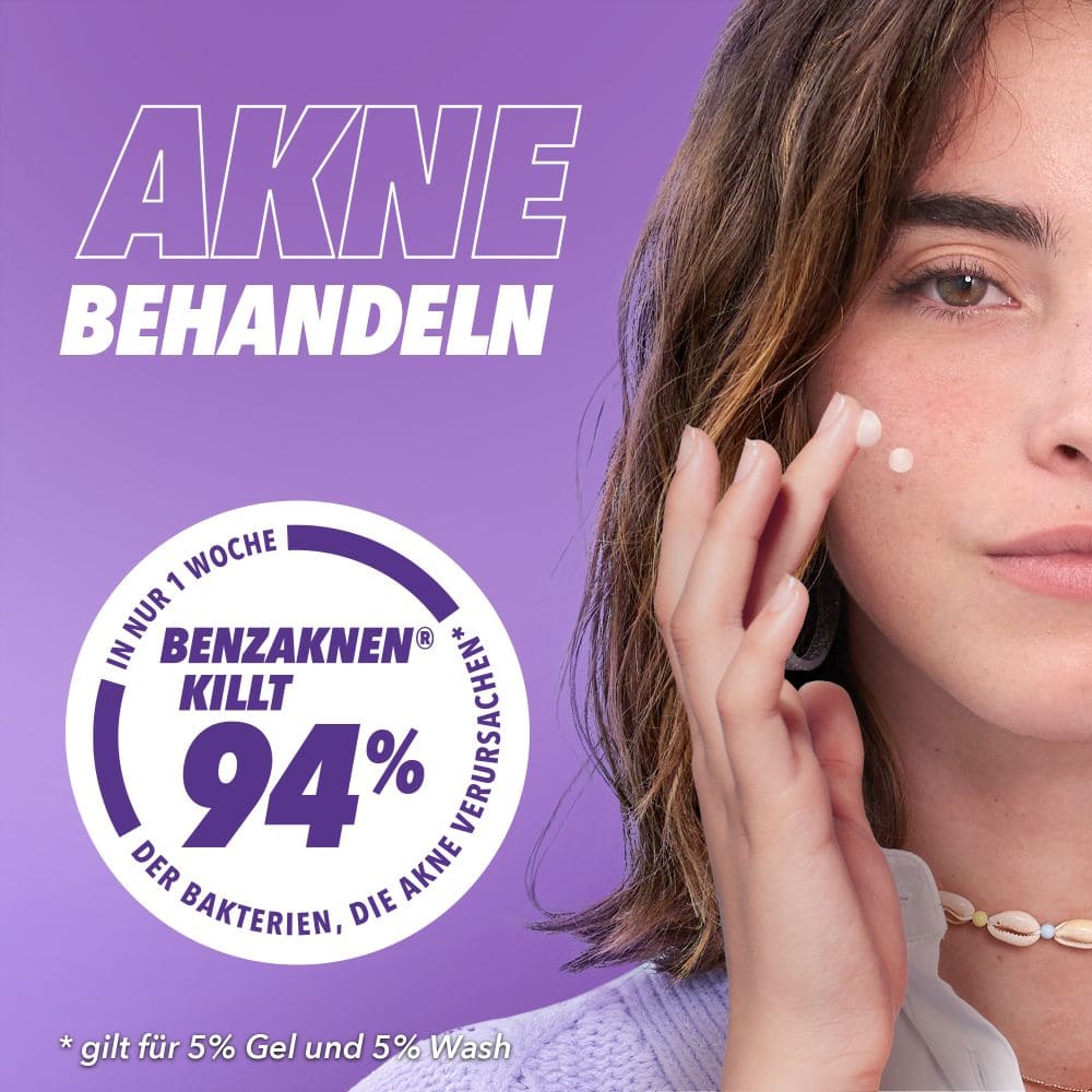 Benzaknen 10%  2X60 g Gel