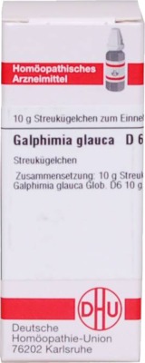 GALPHIMIA GLAUCA D 6 Globuli 10 g Globuli