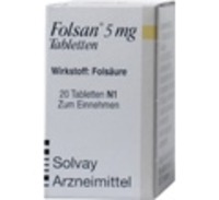 FOLSAN 5 mg Tabletten 20 St Tabletten