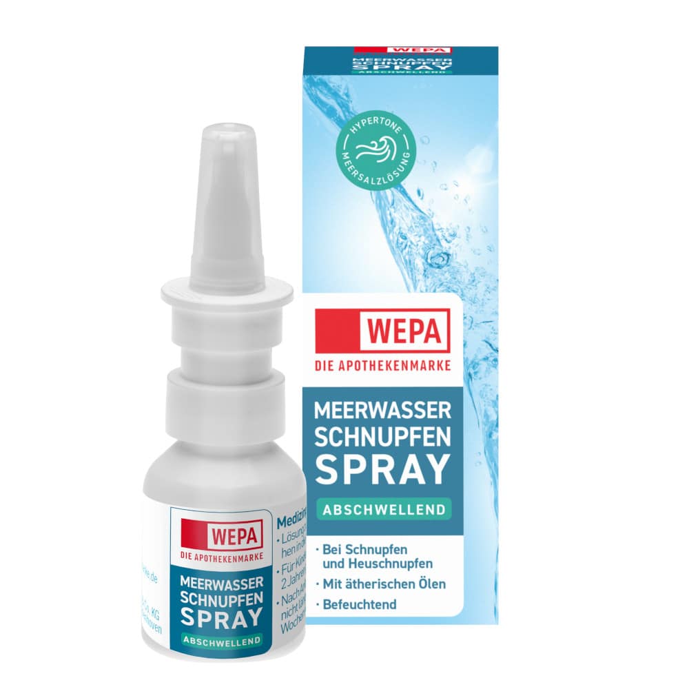 WEPA MEERWASSER SCHNUPFENSPRAY abschwellend 1X20 ml Spray