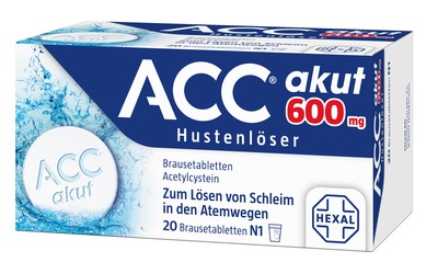 ACC akut 600mg Hustenlöser 20 St Brausetabletten