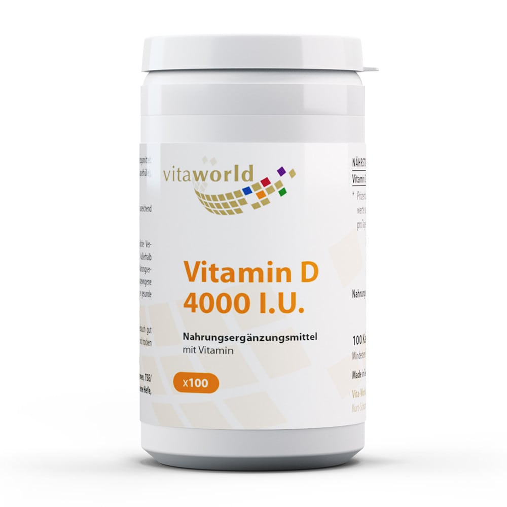 Vitamin D3 4000 IU 100 St Kapseln