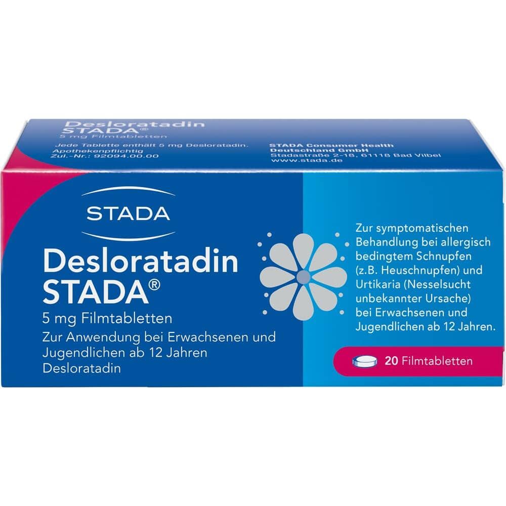 Desloratadin STADA 5mg  20 St Filmtabletten