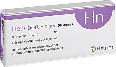 HELLEBORUS NIGER D 6 aquos.Ampullen 8 St Ampullen
