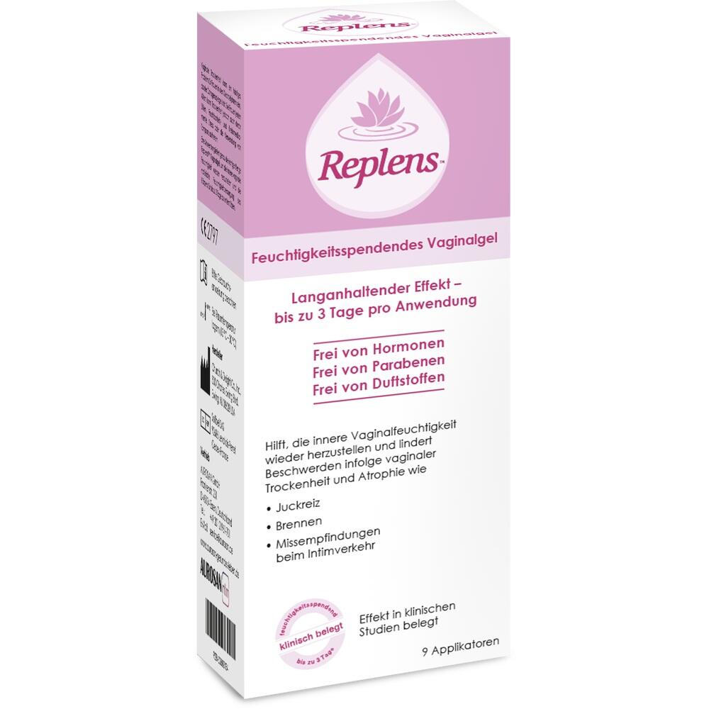 REPLENS Vaginalgel vorgefüllte Applikatoren 9 St Vaginalgel