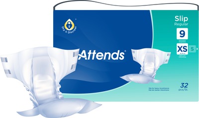 ATTENDS Slip Regular 9 extra small 32 St