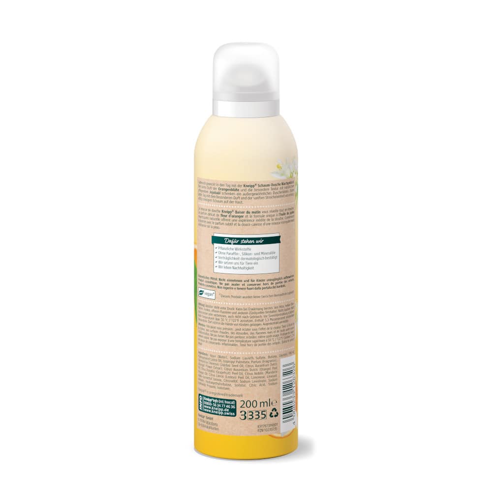 Kneipp Schaum-Dusche Wachgeküsst 200 ml Schaum
