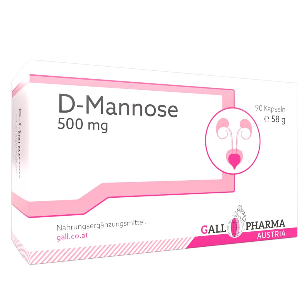 D-mannose 500 mg 90 St Kapseln