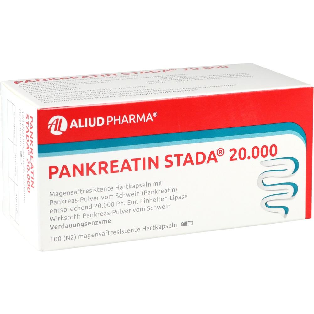 Pankreatin Stada 20.000 bei exokriner Pankreainsuffizienz