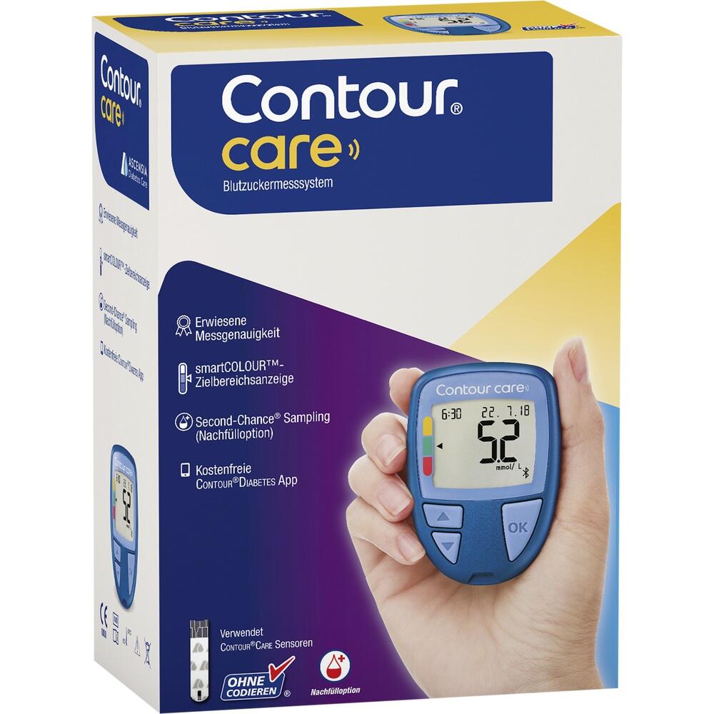 Contour Care Set Blutzuckermesssystem mmol/l 1 Packung
