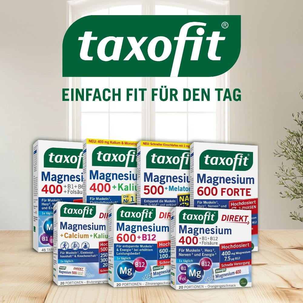 taxofit Magnesium 400 + Kalium 30 St Tabletten