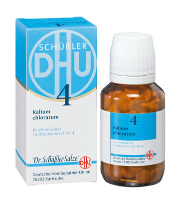DHU Schüßler-Salz Nr. 4 Kalium chloratum D12 420 St Tabletten