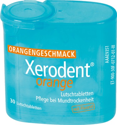 XERODENT Orange  30 St Lutschtabletten