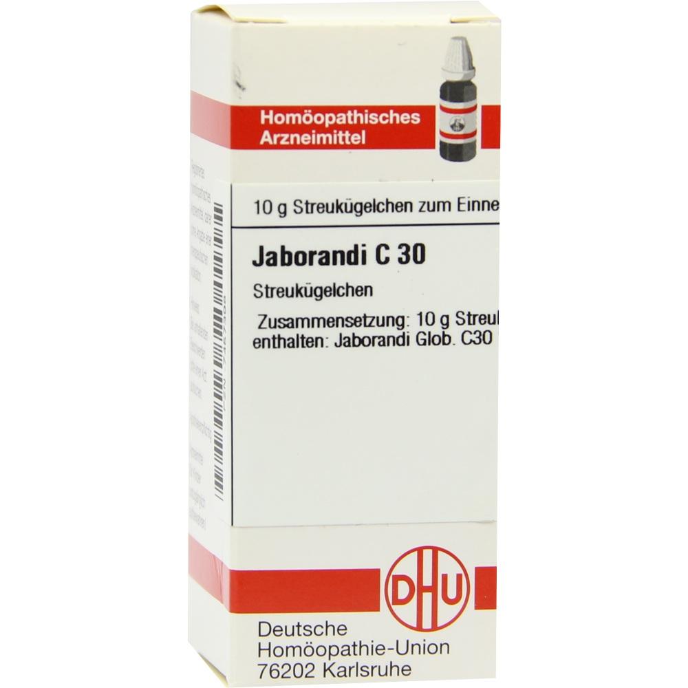 JABORANDI C 30 Globuli 10 g Globuli