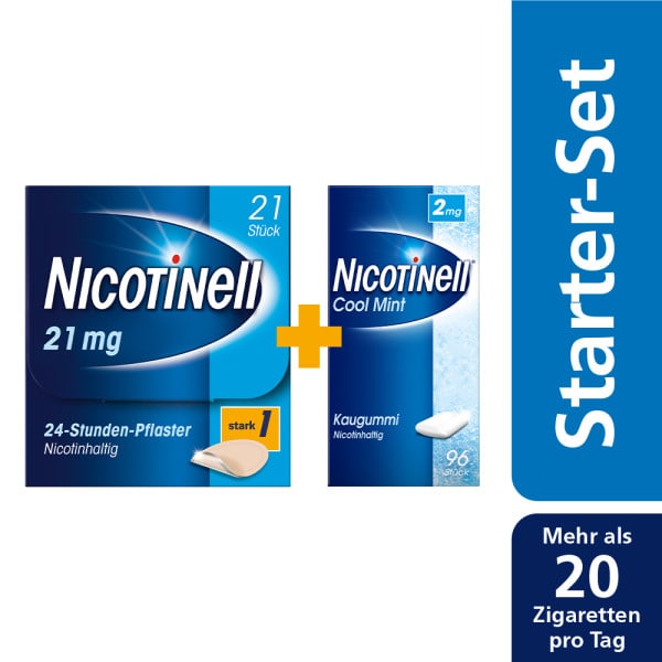 NICOTINELL 21mg/24 Stunden 14 St Pflaster transdermal