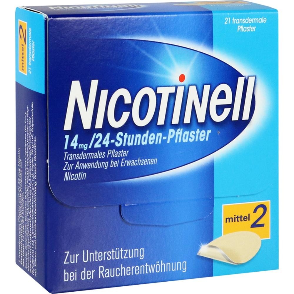 NICOTINELL 14mg/24 Stunden 21 St Pflaster transdermal