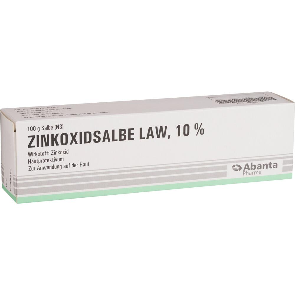 ZINKOXID Salbe LAW 100 g Salbe
