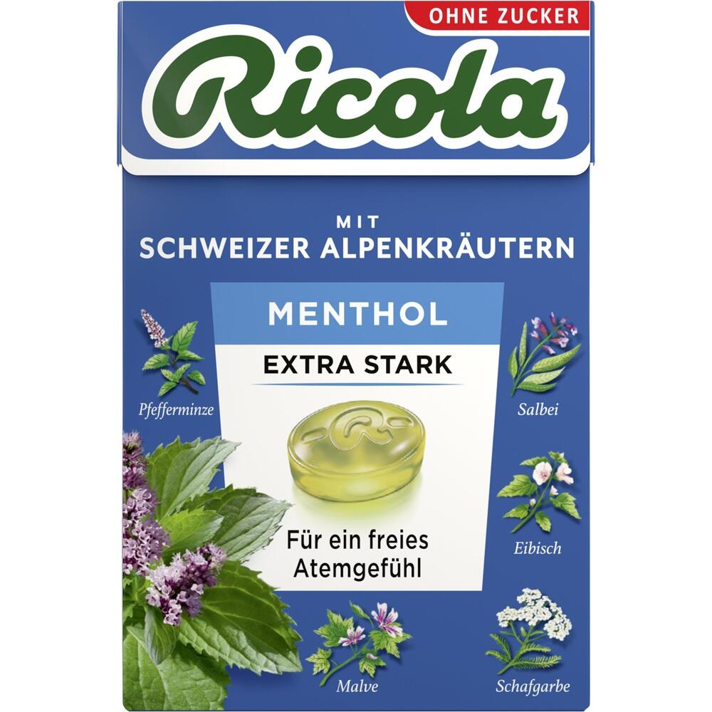 Ricola Menthol ohne Zucker 50 g Bonbons