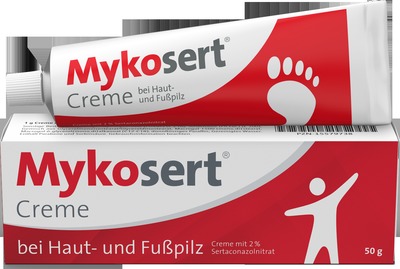 Mykosert Creme bei Haut- und Fußpilz 50 g Creme