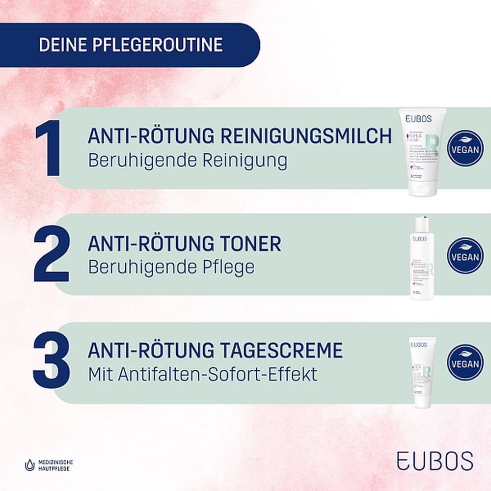 EUBOS KÜHL & KLAR ANTI-RÖTUNG TONER 200 ml Flüssigkeit