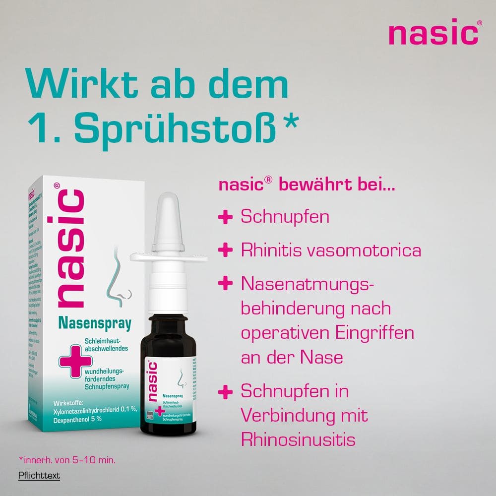 nasic Nasenspray 15 ml Nasenspray