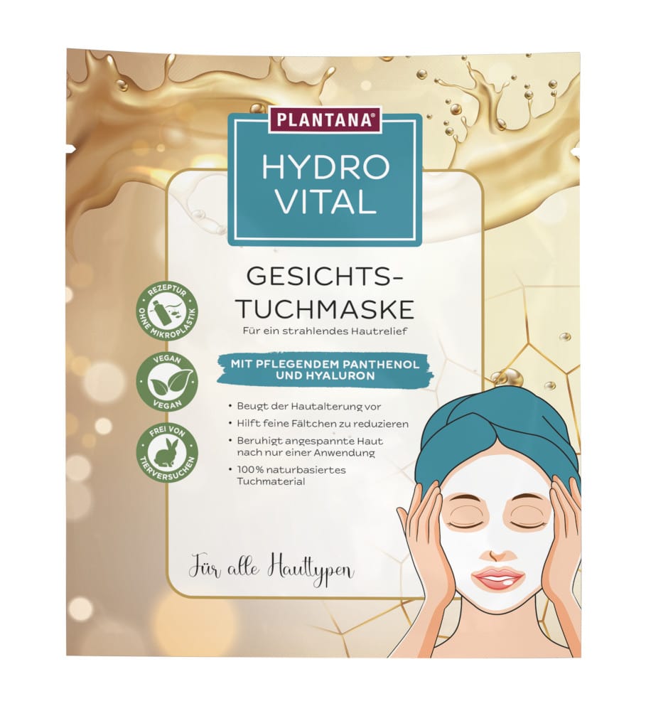 Gesichtstuchmaske Hydro Vital 1 St Gesichtsmaske