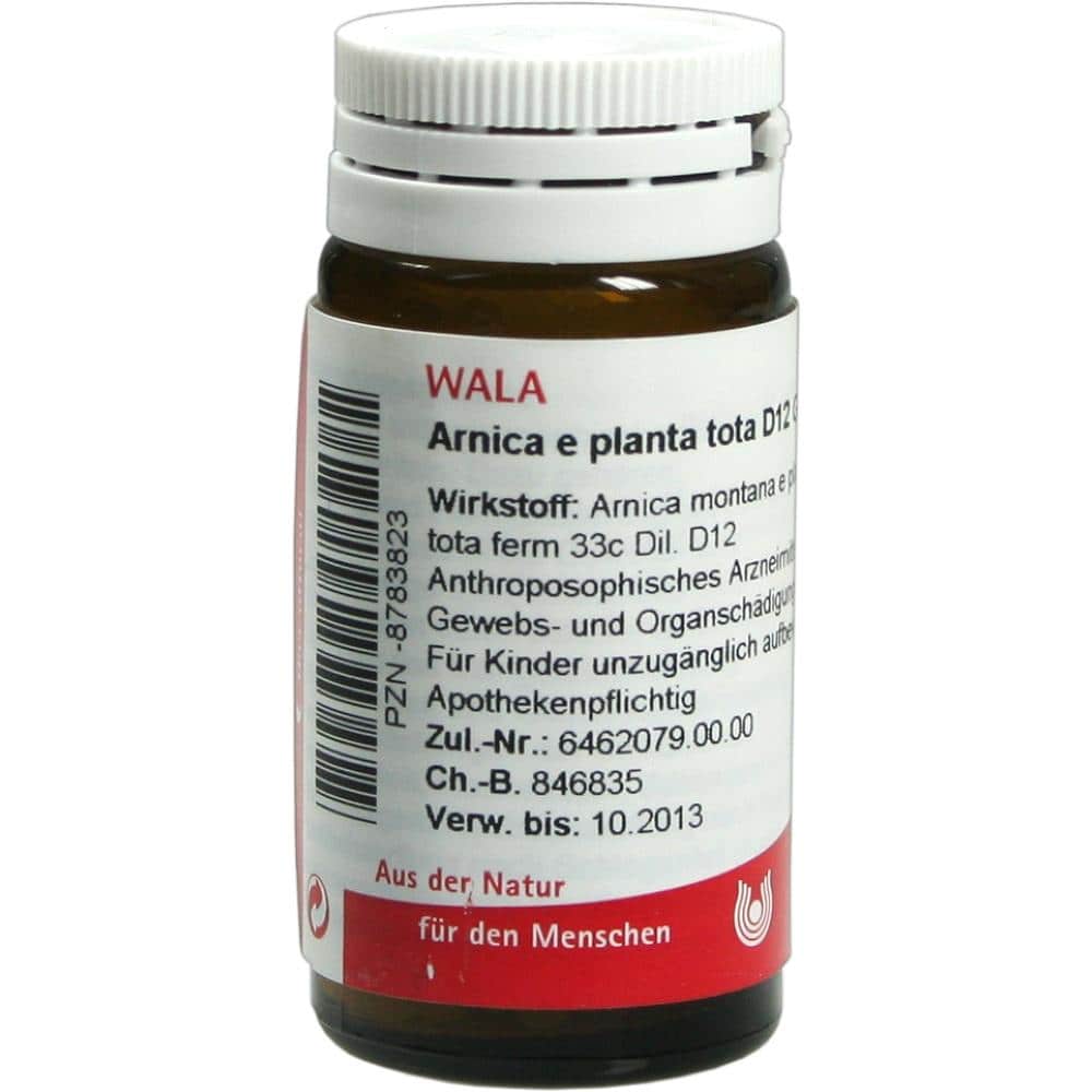 Arnica e planta tota D12 20 g Globuli