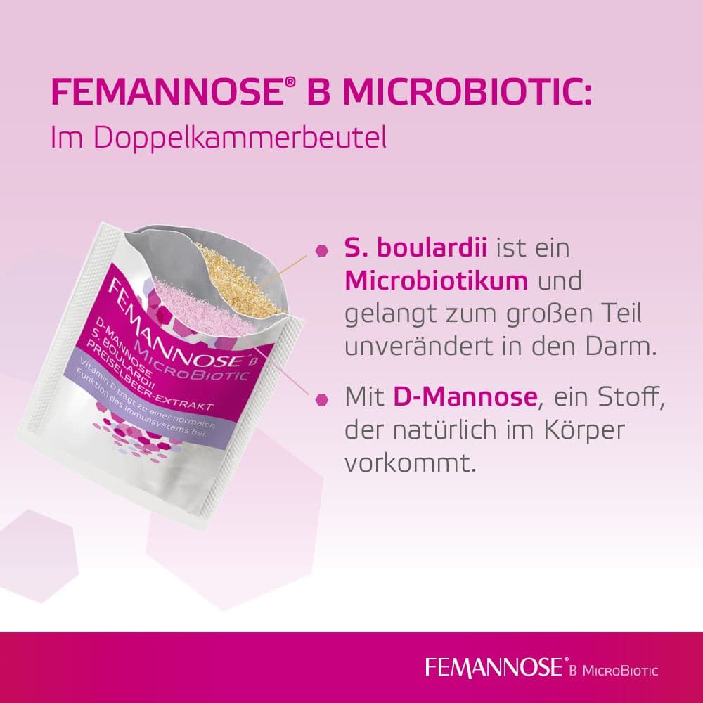 FEMANNOSE B MICROBIOTIC 14 St Granulat